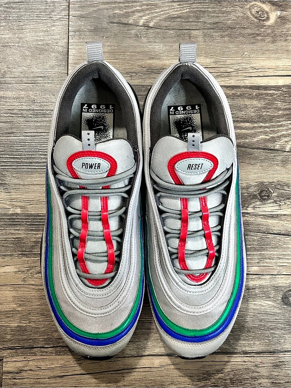 Nike Air Max 97 Men's Sneakers Gray Blue